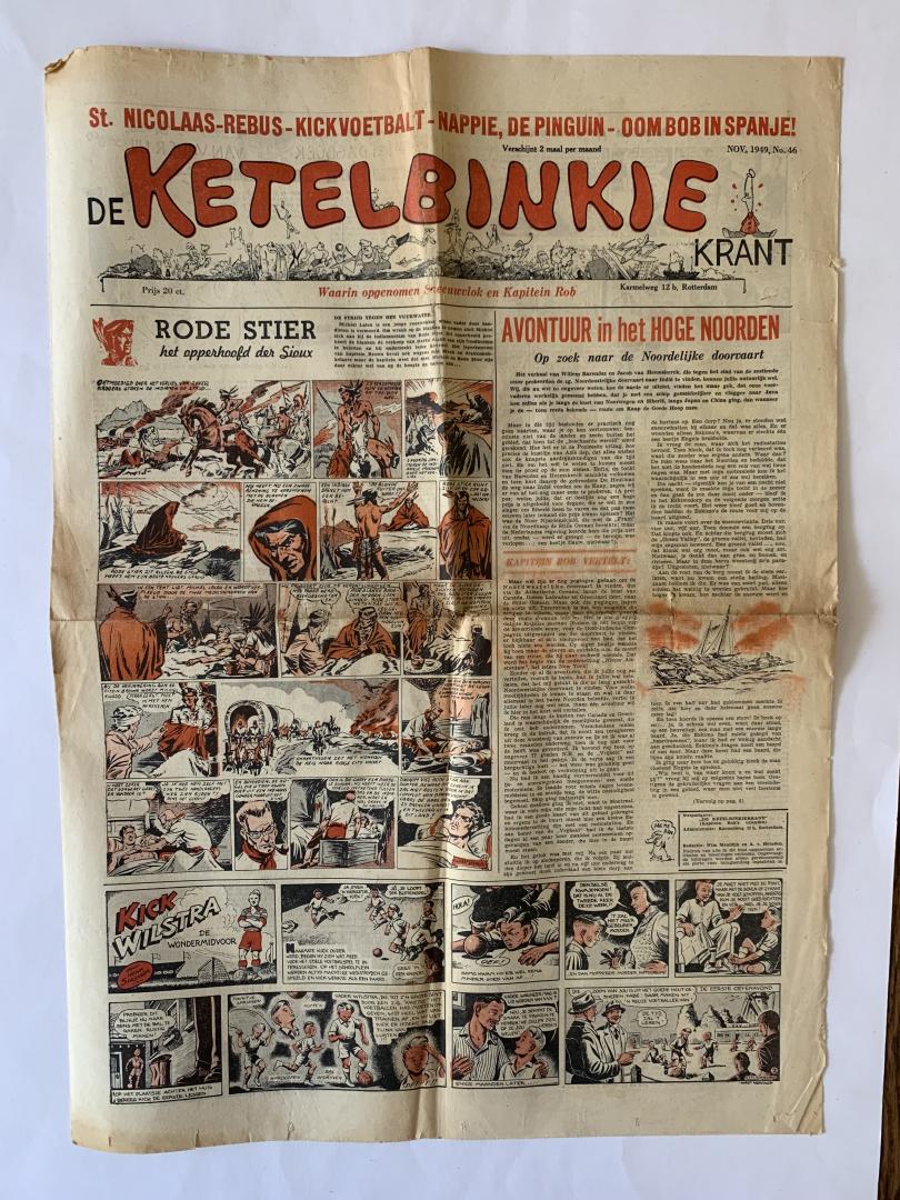  - Kick Wilstra in: De Ketelbinkie krant no.46