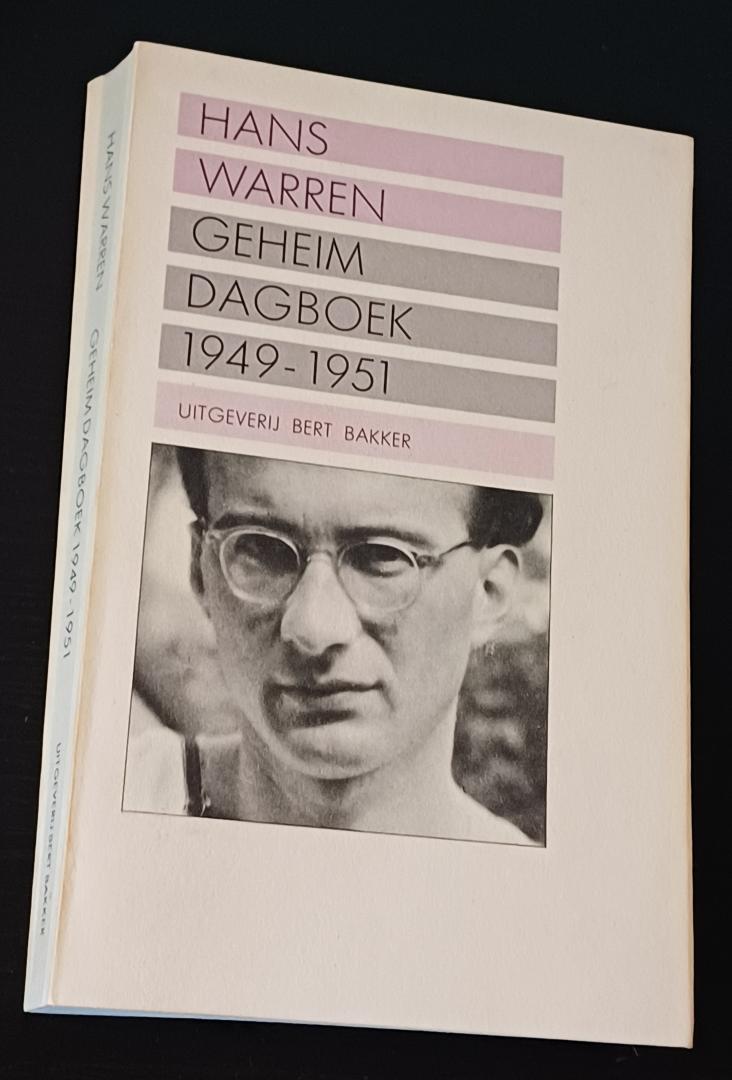 Warren, Hans - Geheim dagboek 1949-1951 (GESIGNEERD DOOR HANS WARREN)