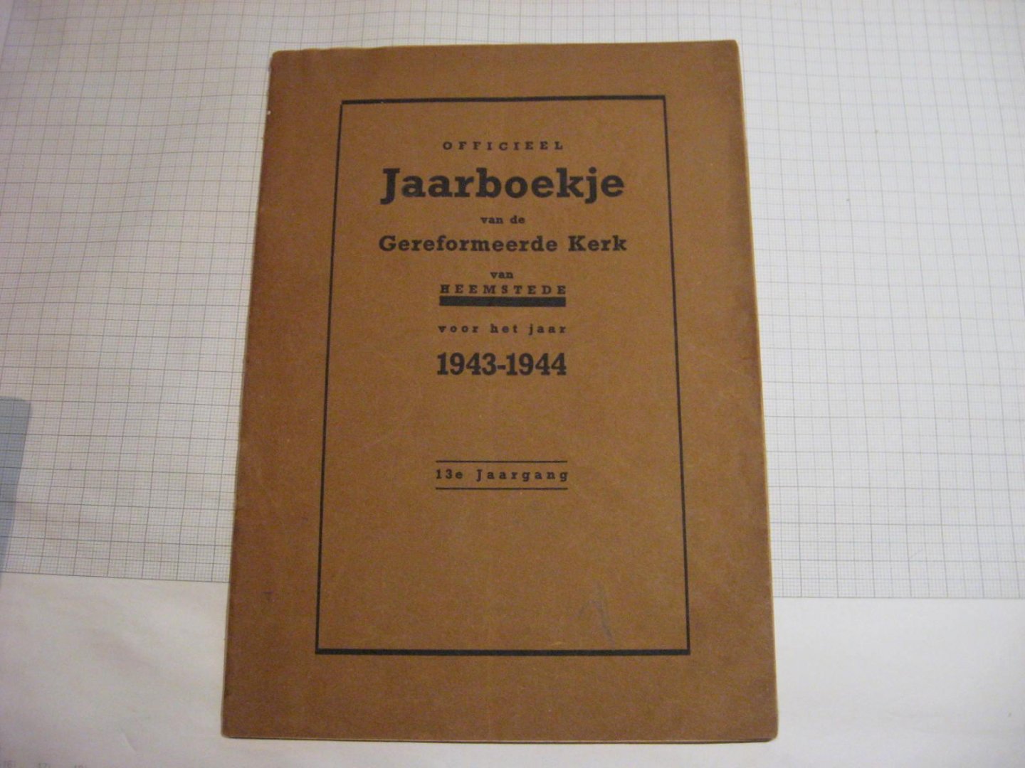 Redactie - Officieel Jaarboekje v/d/ Gereformeerde Kerk van Heemstede 1943-1944