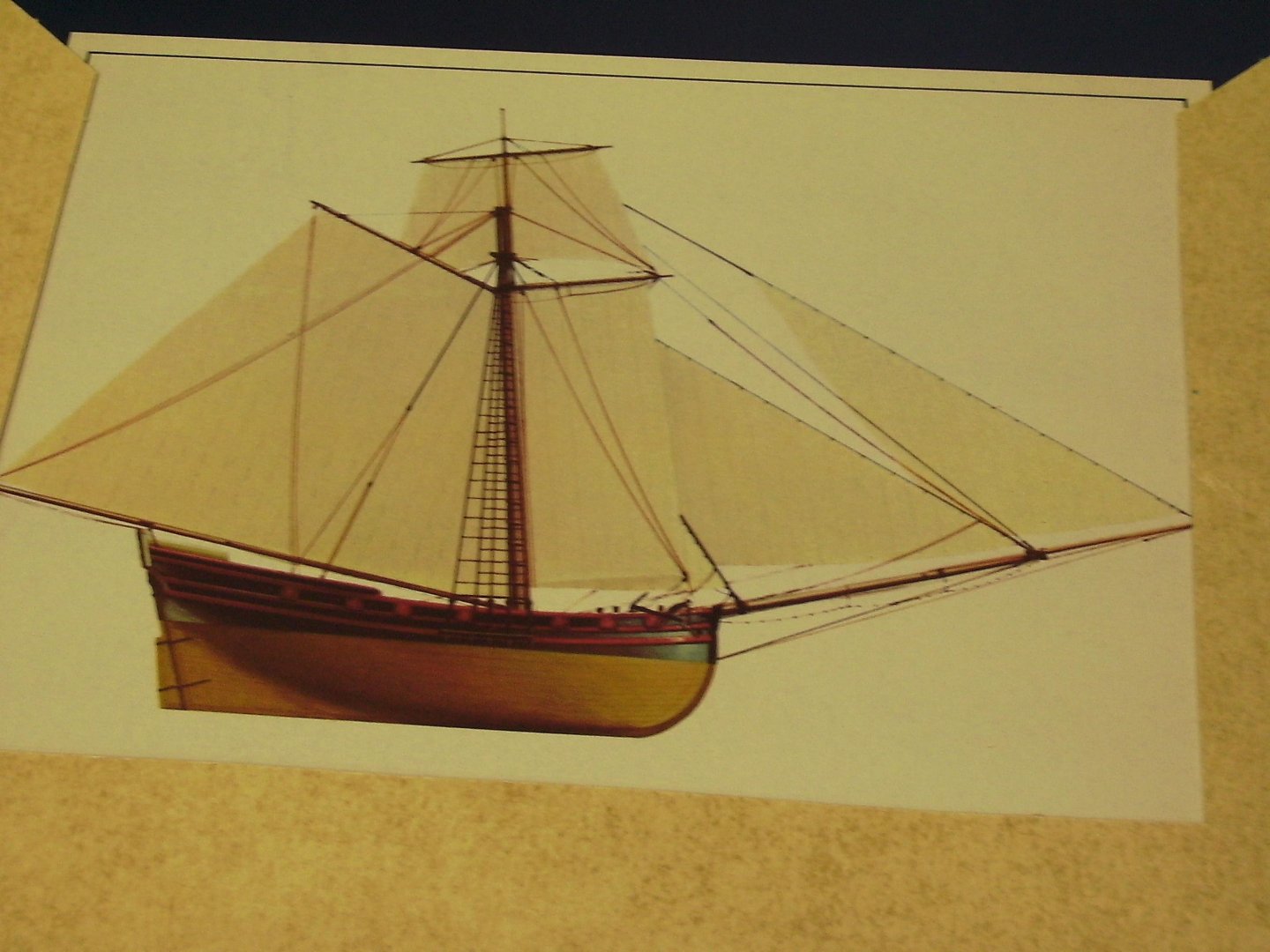 Time Life Books - Sailing Ships of the High Seas ( 4 platen A4 zeilschepen kleur)