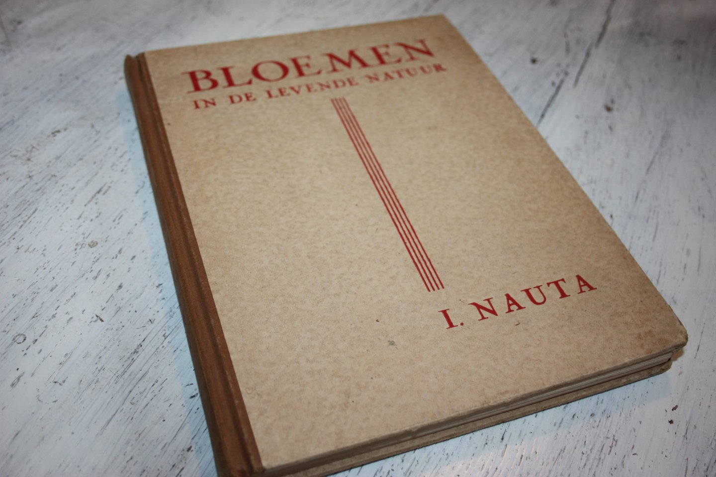 Nauta, I. - BLOEMEN IN DE LEVENDE NATUUR.