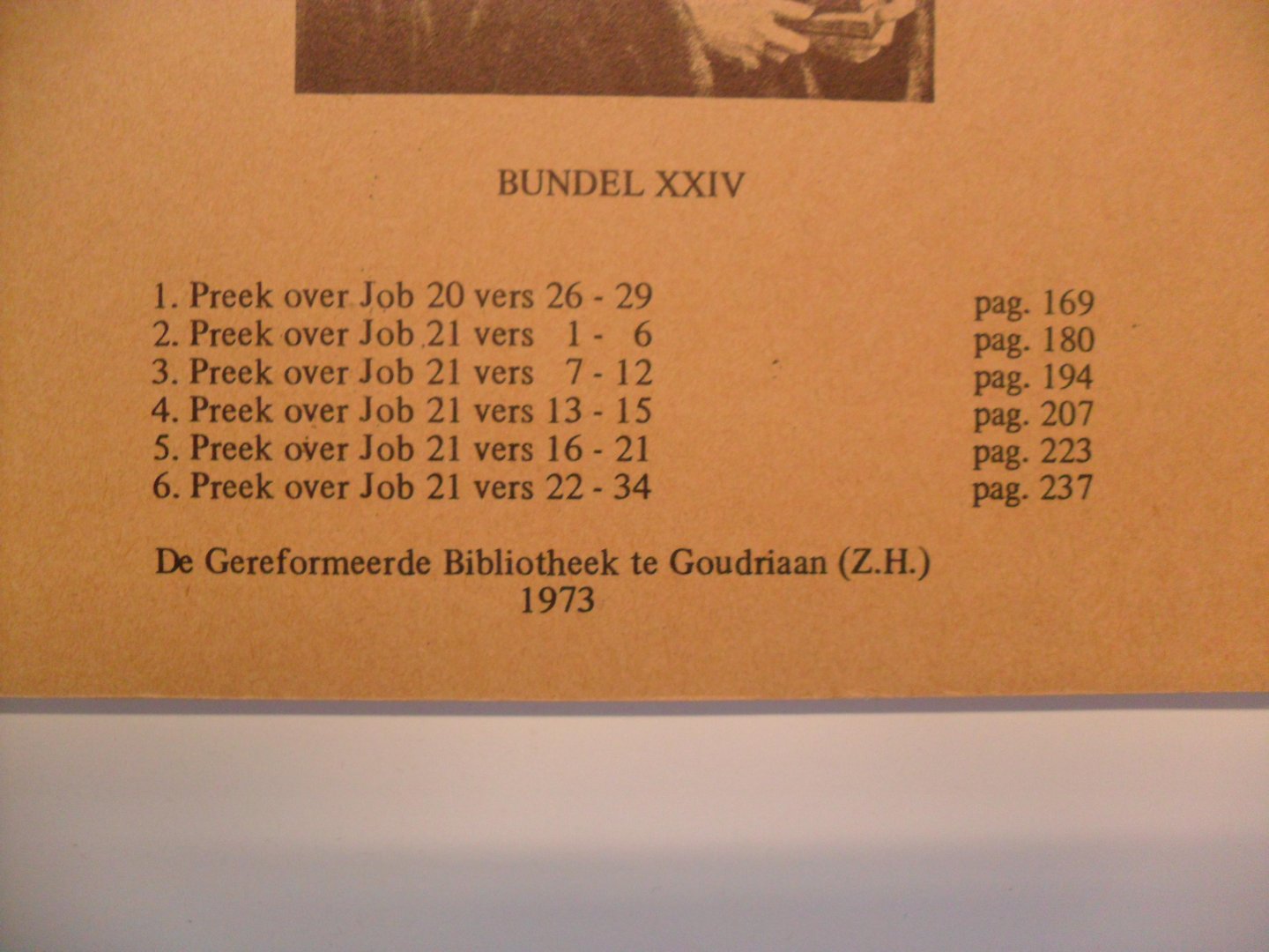 Calvijn Johannes - Stemmen uit Geneve. bundel   24- 1973   ( zie voor onderwerpen foto)