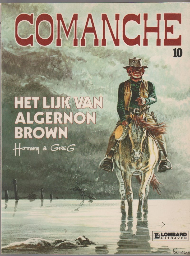 Greg/Hermann (tek.) - Comanche 10 Het lijk van Algernon Brown