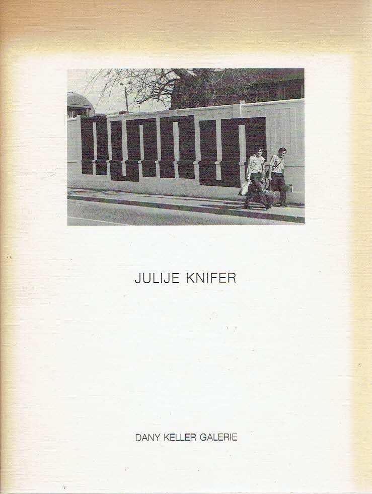 KNIFER, Julije - Udo KITTELLMANN [Hrsg.] - Julije Knifer - Mäander 1960-1990.