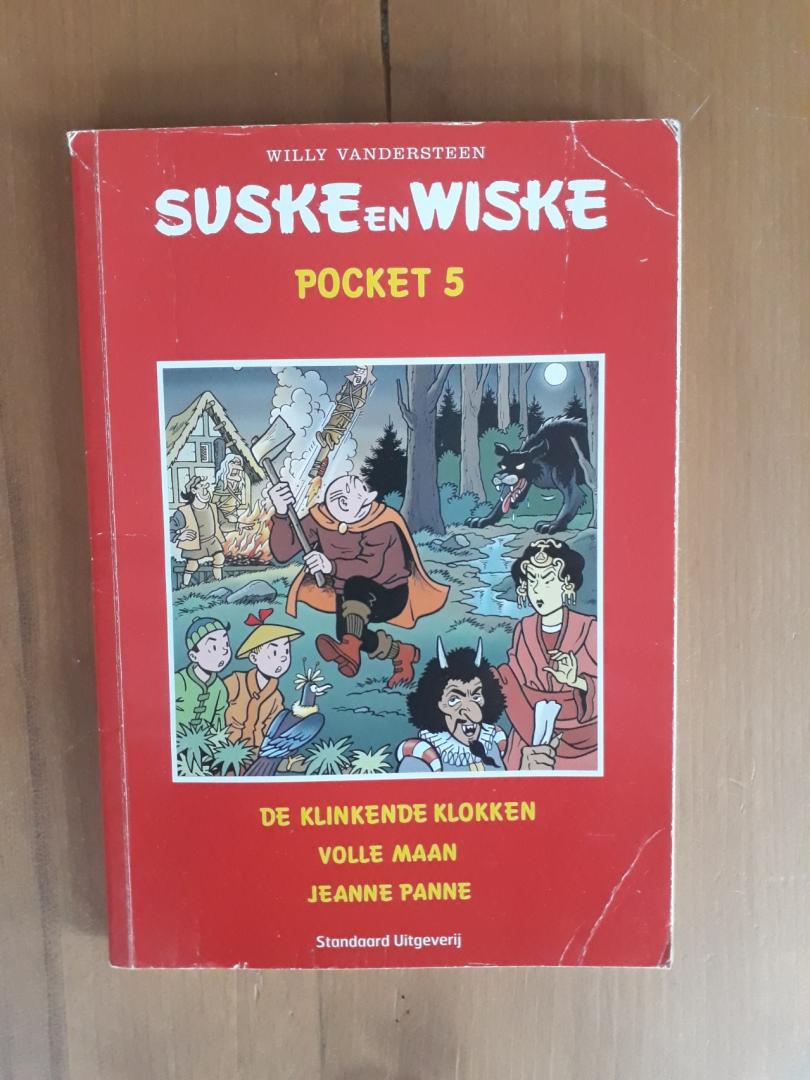 Vandersteen, Willy - Suske en Wiske Pocket 05  bevat De klinkende klokken, Volle maan, Jeanne Panne