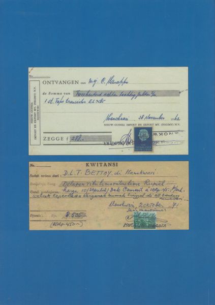 Heijboer en Theo J.F. Schalke, Jan - Fiscale zegelwaarden van Westelijk Nieuw-Guinea (1950-1971)