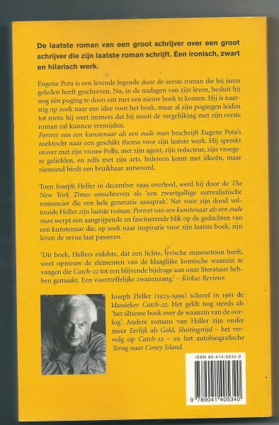 Heller, Joseph - Portret van een kunstenaar als een oude man
