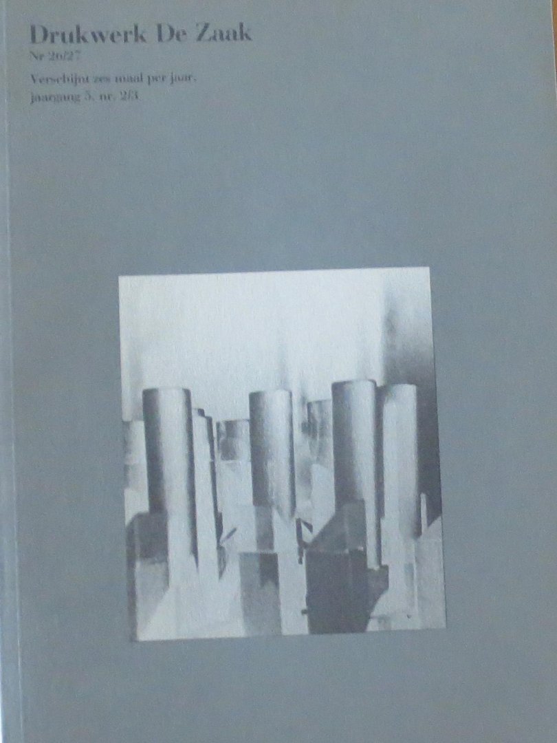 Kleerebezem, J.; Mars, T.; Scholten, H. (red.) - Drukwerk De Zaak Nr. 26/27