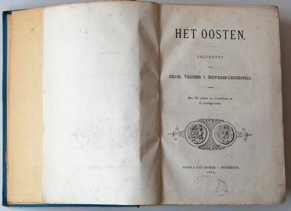 Schweiger-Lerchenfeld, Amand Vrijheer van - Het Oosten
