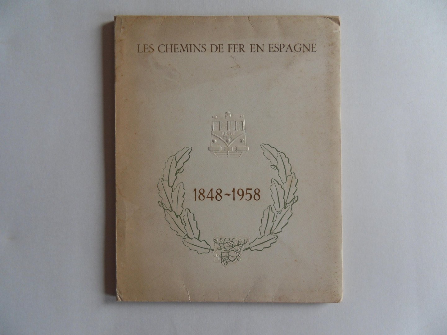 Plana Sancho, Agustin. [ voorwoord ]. - Les Chemins de Fer en Espagne. 1848 - 1958.