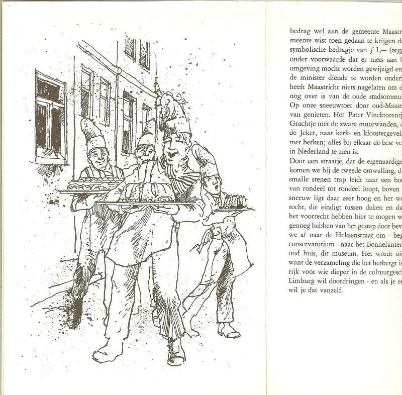 Besselaar, Herman - met zwart wit  -  Omslag en  illustraties van Fiel van der Veen - Vergezichten van dichtbij ..  Waar maas en Waal samenvloeien
