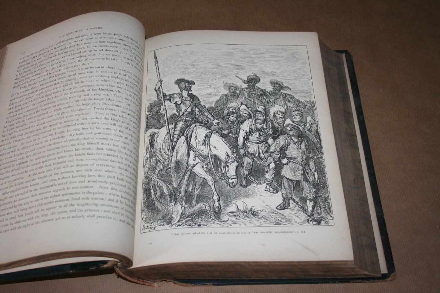 Cervantes  (Gravures van Gustave Dorë) - The history of Don Quixote