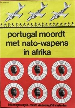 WOLKERS, Jan - Portugal moordt met nato-wapens in afrika. (Affiche).