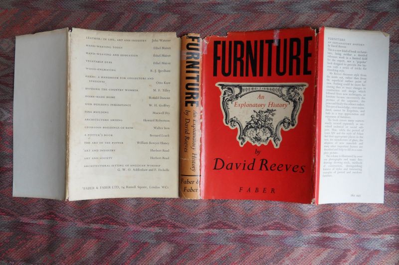 Reeves, David. - Furniture. - An explanatory History.