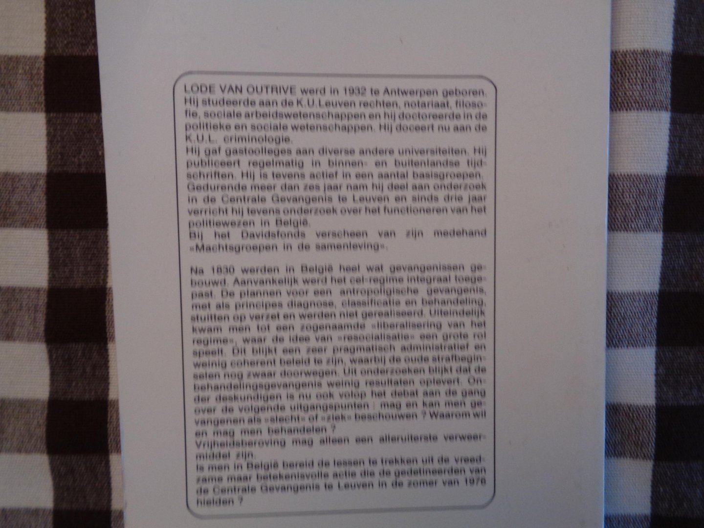 Outrive - Gevangenis een systeem op drift / druk 1