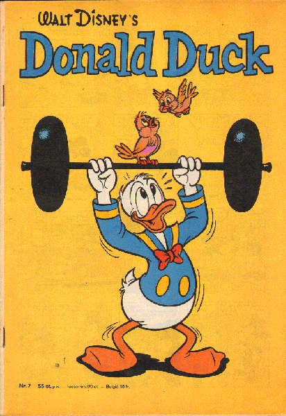 Disney, Walt - Donald Duck 1973 nr. 07, Een Vrolijk Weekblad, 10-16 februari, goede staat