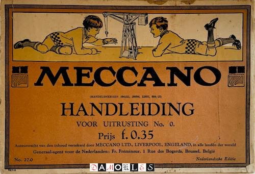 No. 27.0 - Meccano Handleiding voor uitrusting No. 0