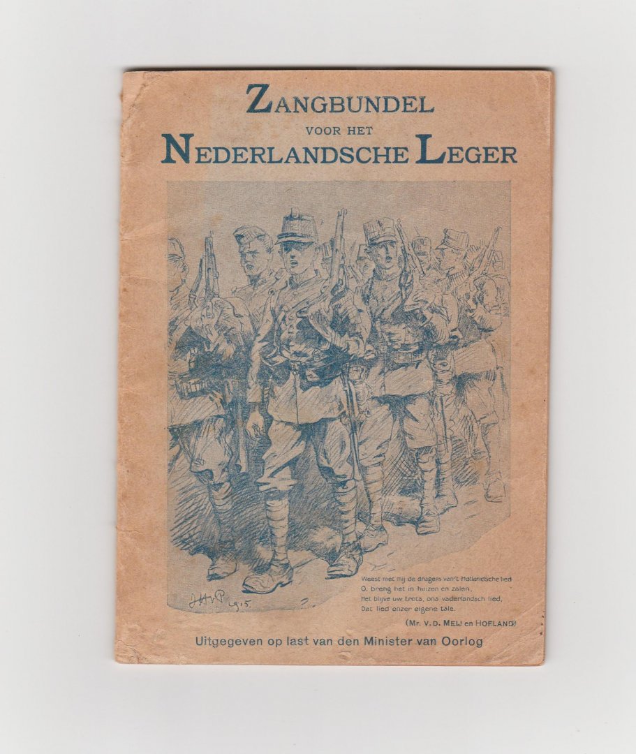  - Zangbundel voor het Nederlandsche Leger