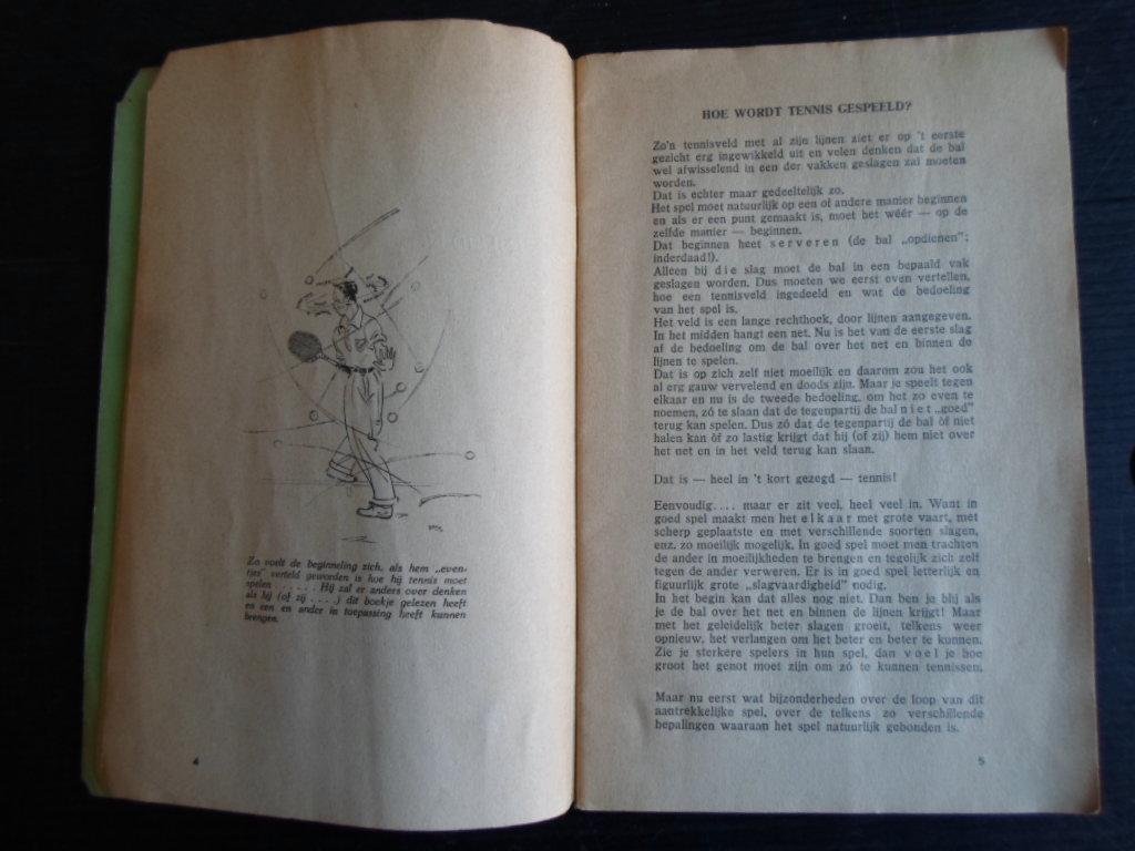 Vreedenburgh, C. - Begin uw tennis goed!