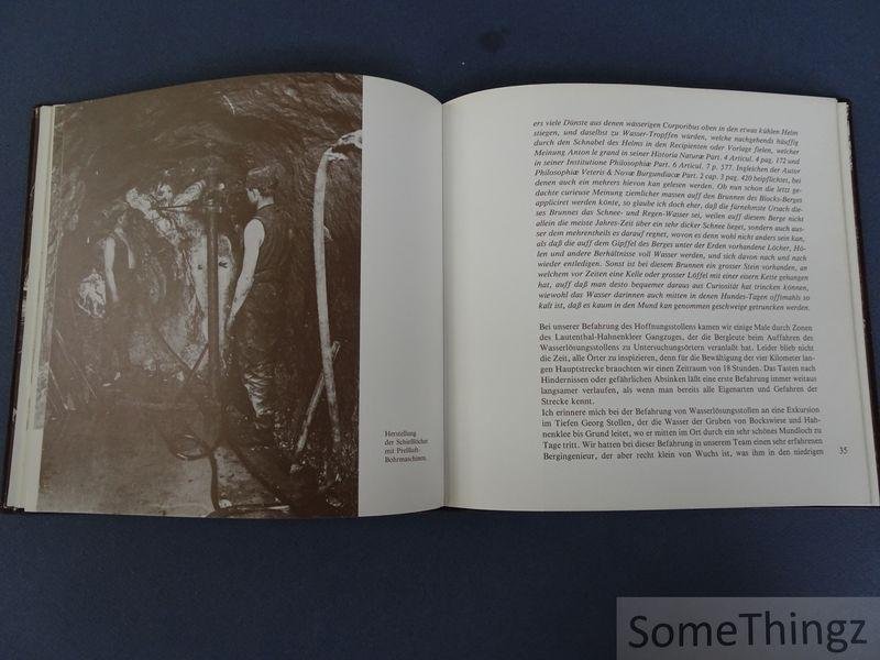 Borges, Wolfgang - Gesichter im Grubenlicht [limited edition: leatherbound, numbered and signed.]