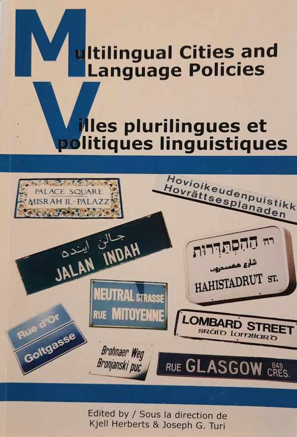 HERBERTS Kjell, TURI Joseph G. - Multilingual cities and language Policies - Villes plurilingues et politiques linguistiques