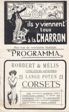 GEBOUW VOOR KUNSTEN EN WETENSCHAPPEN - Gebouw voor kunsten en wetenschappen te s-Gravenhage. (Theaterprogramma uit 1914).