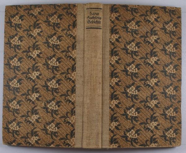 Sachs, Hans. - Gedichte.