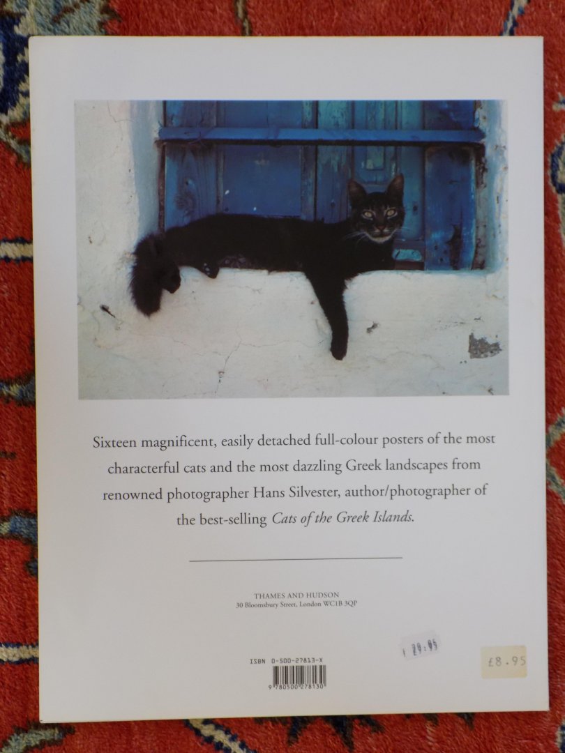 Hans Silvester - CATS OF THE GREEK ISLANDS POSTERBOOK.