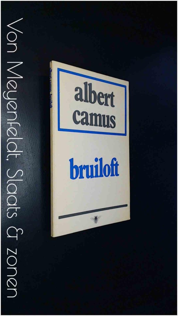 Camus, Albert - Bruiloft