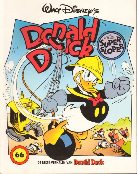 Disney, Walt - Donald Duck 066, Donald Duck als Supersloper, De beste verhalen uit Donald Duck, softcover, gave staat