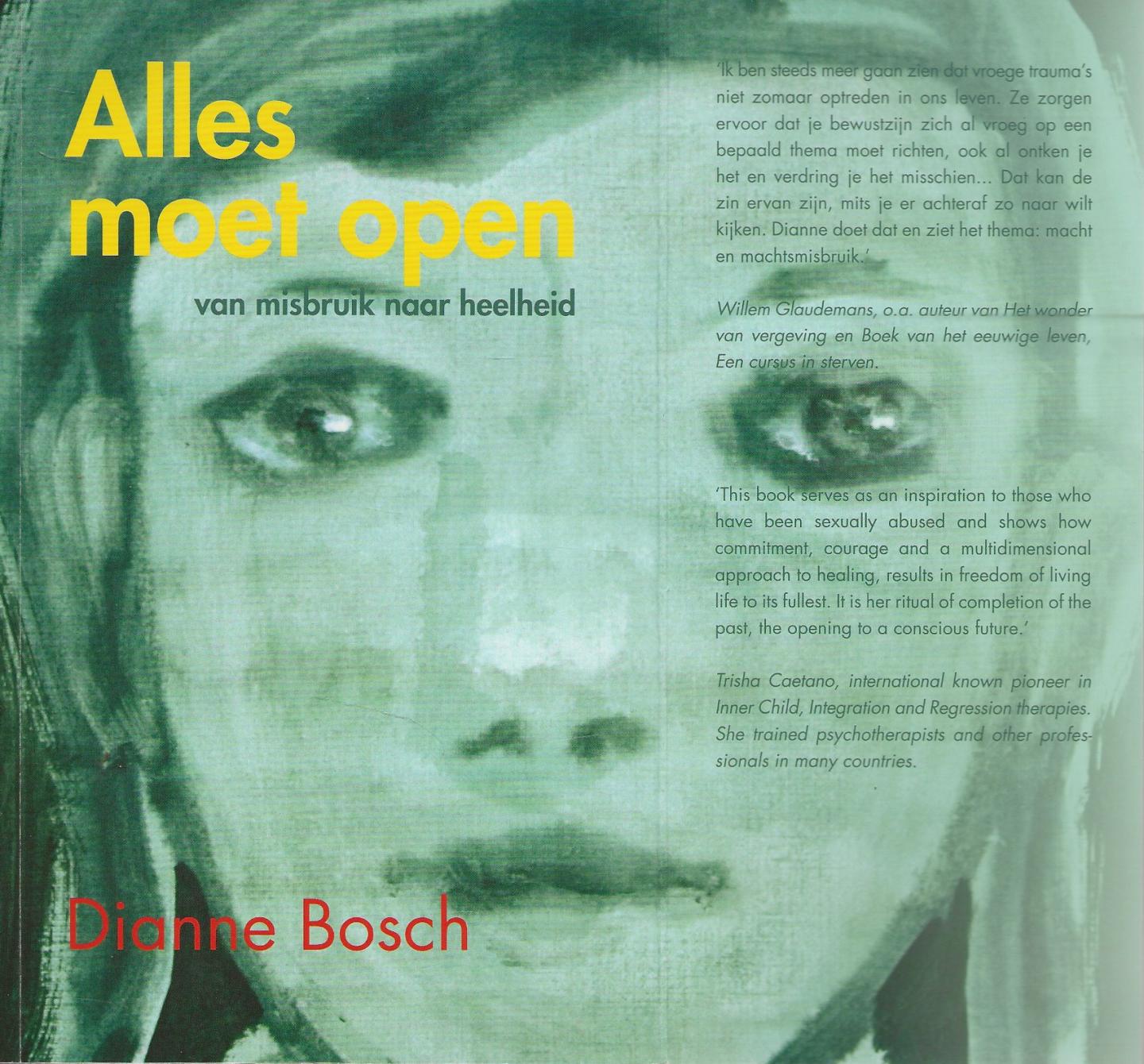 Bosch Diane Omslagontwerp Simone van Raaij - Alles moet open  Van misbruik naar heelheid