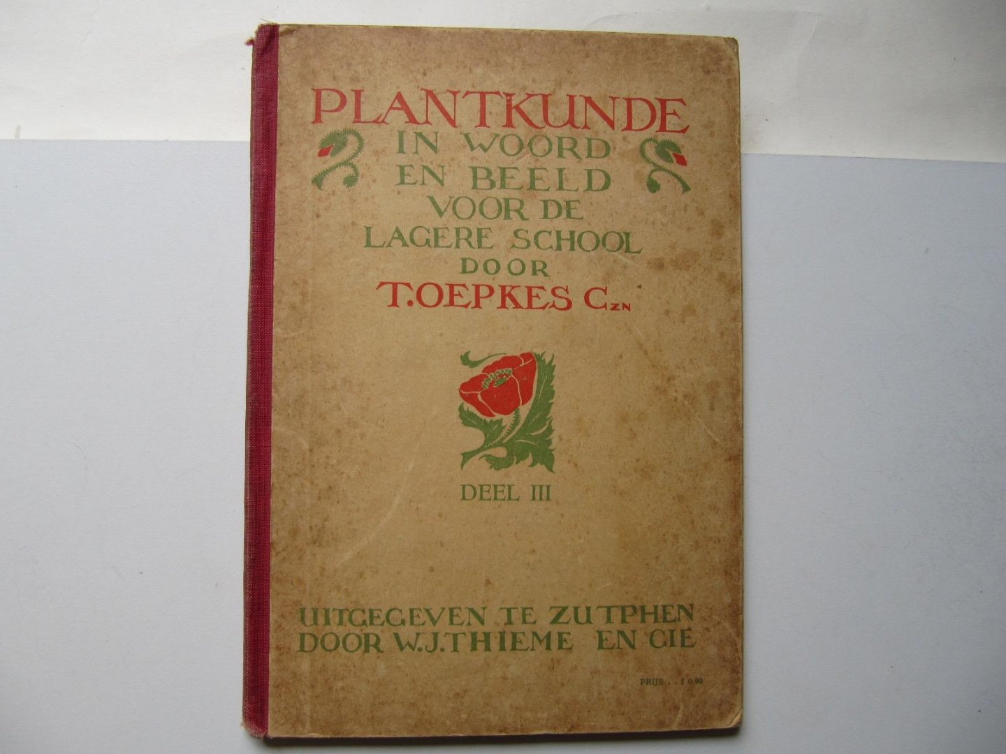 T. oepkes - Plantkunde in woord en beeld voor de lagere school- deel III