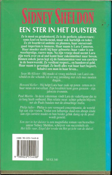 Sheldon Sidney .. Vertaald door Ingrid Klijnveld - Een ster in het duister