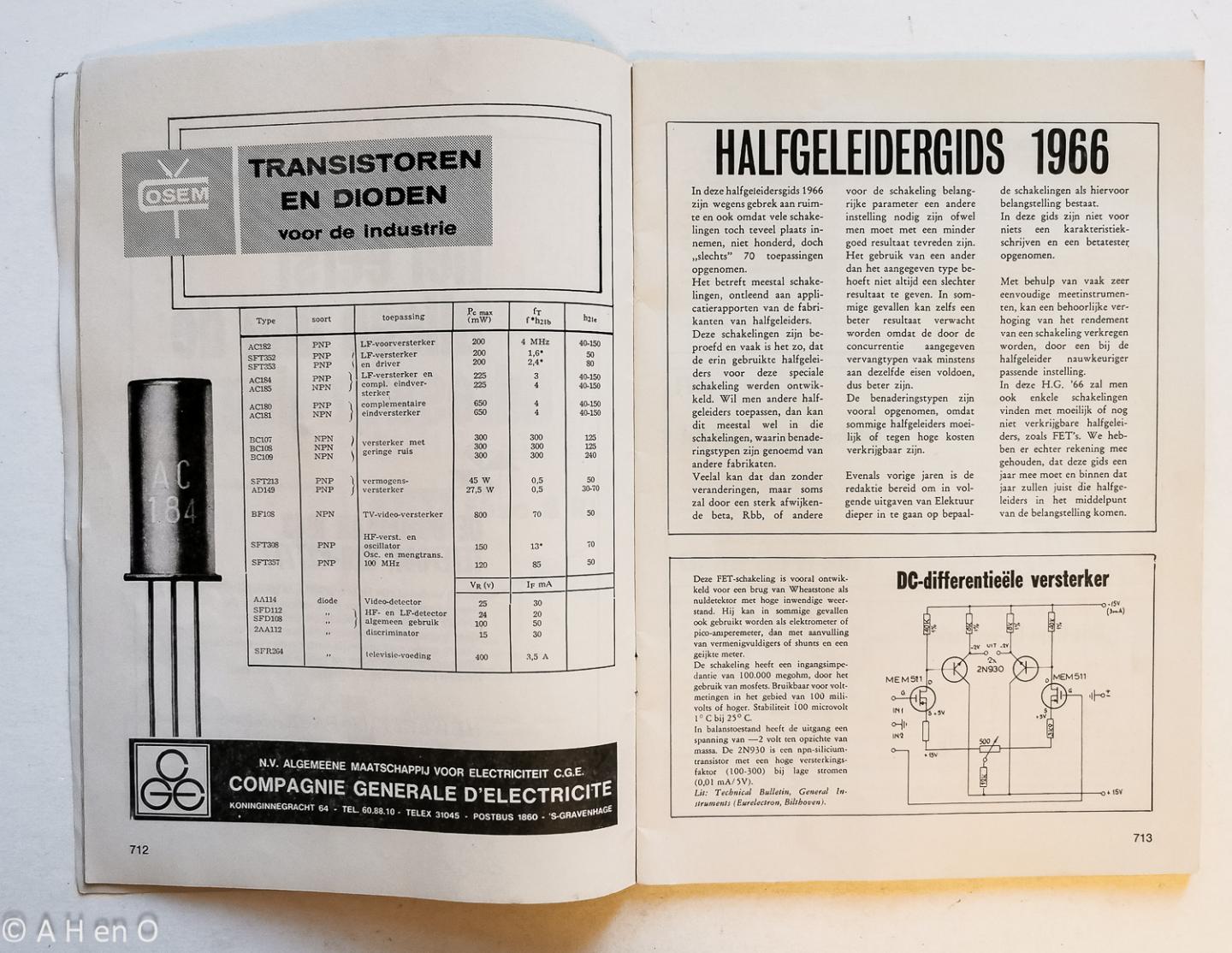  - Halfgeleidergids 1966