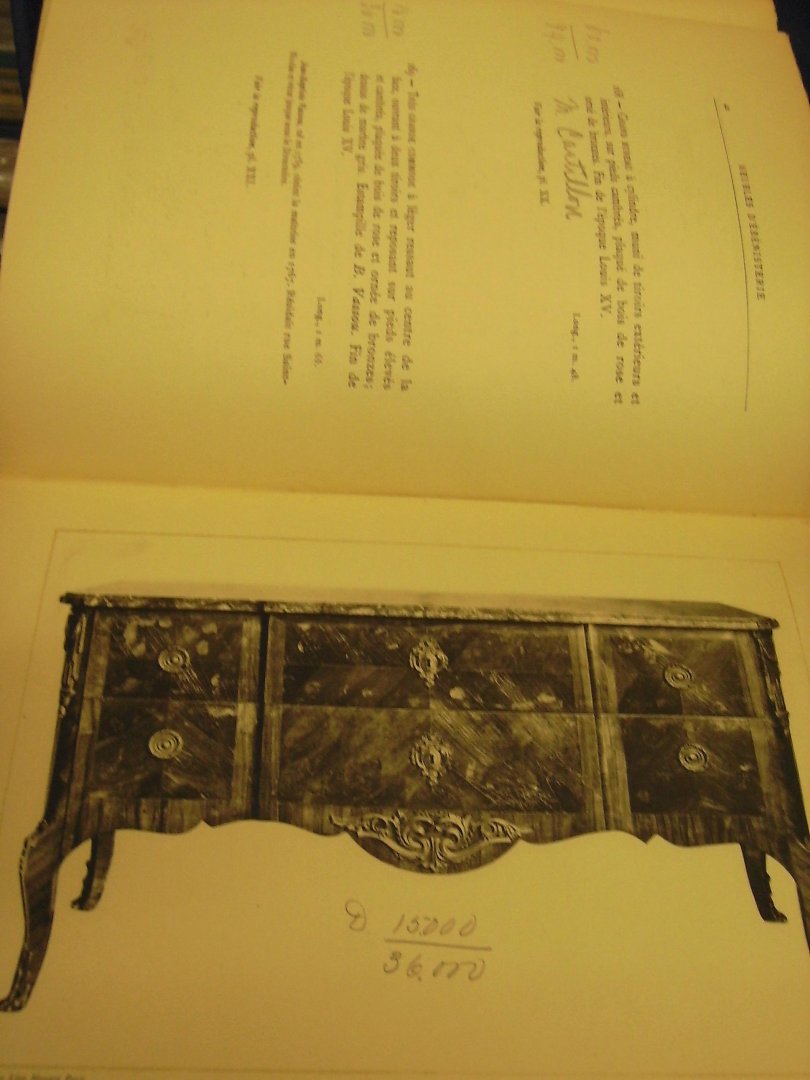 Petit, Georges [Gallerie] - Catalogue d'un important mobilier ancien