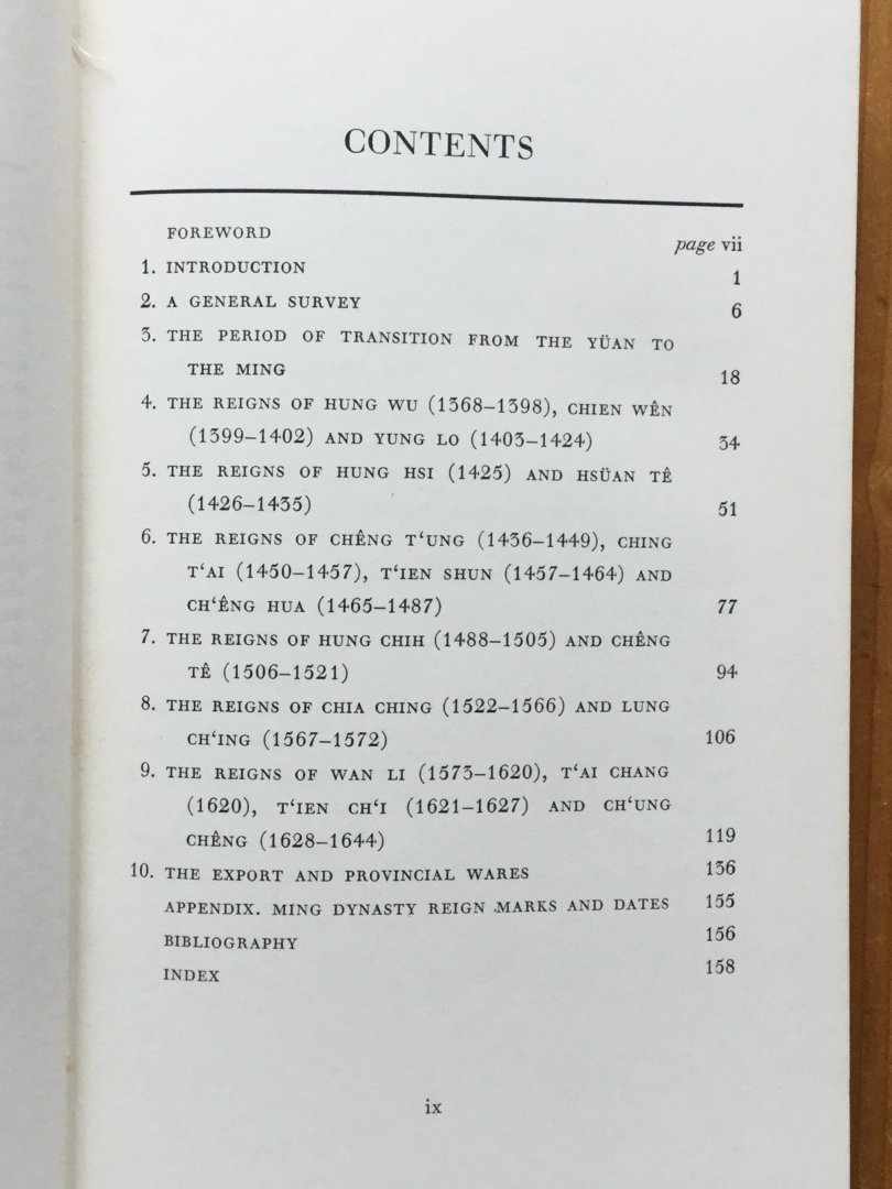 Jenyns, S. - Ming Pottery and Porcelain
