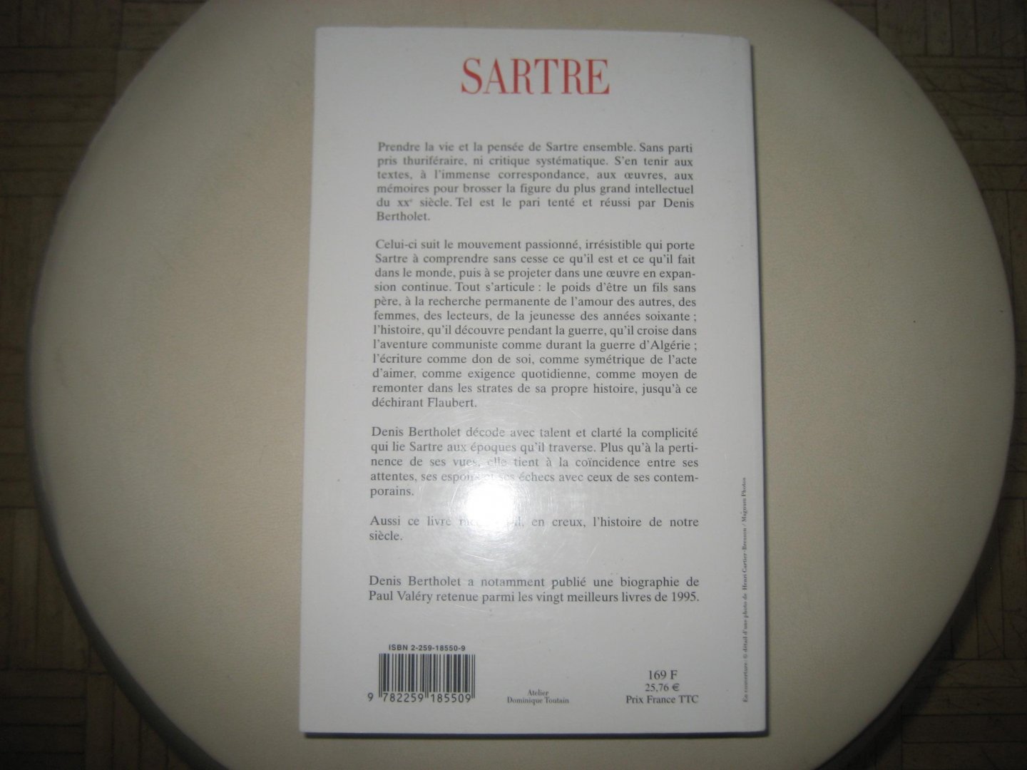 Denis Bertholet - SARTRE
