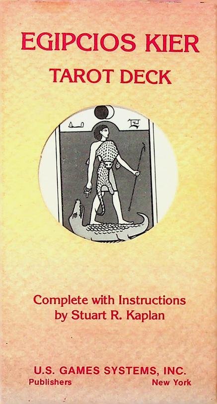 Kaplan, Stuart R. - Egipcios Kier Tarot Deck