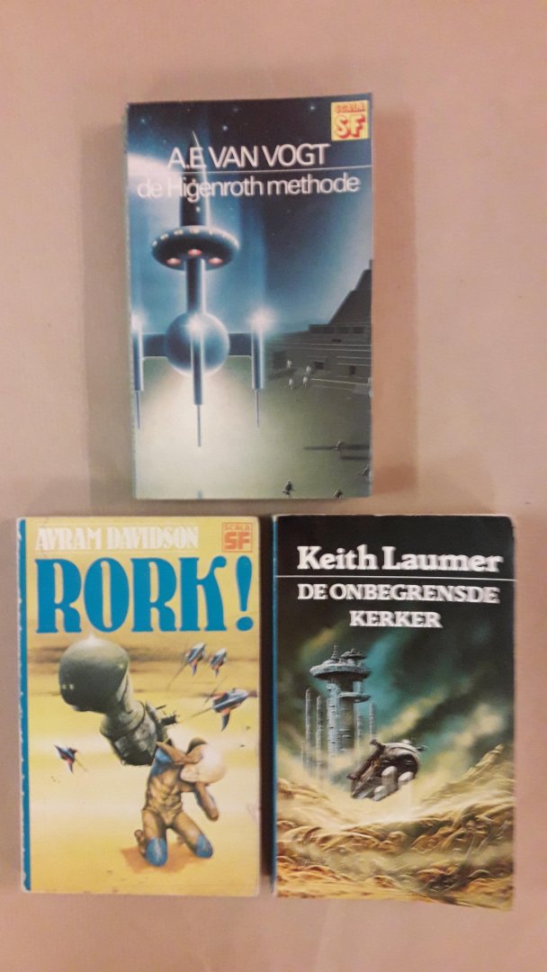 Davidson, Avram / Laumer, Keith / Vogt, A.E.van - Rork ! / De onbegrensde kerker / De higenroth methode