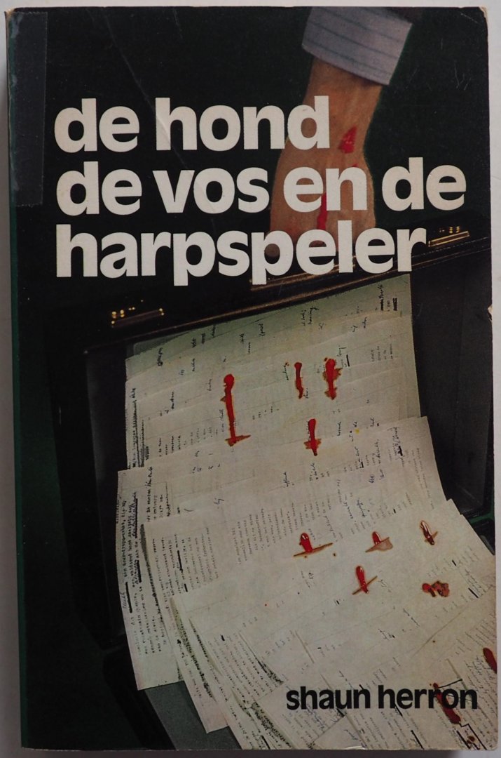 Herron Shaun, vert. Kliphuis J F, ill. Lankhorst Johan omslag - De hond de vos en de harpspeler