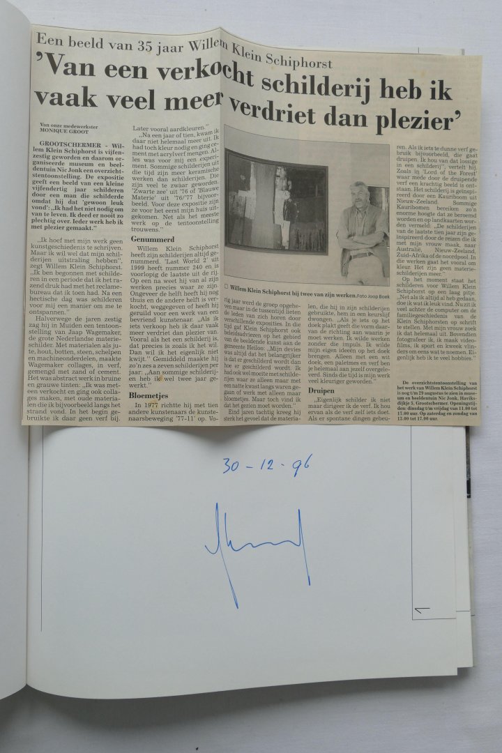 Bouber, Rob - Willem K.S. met handtekening
