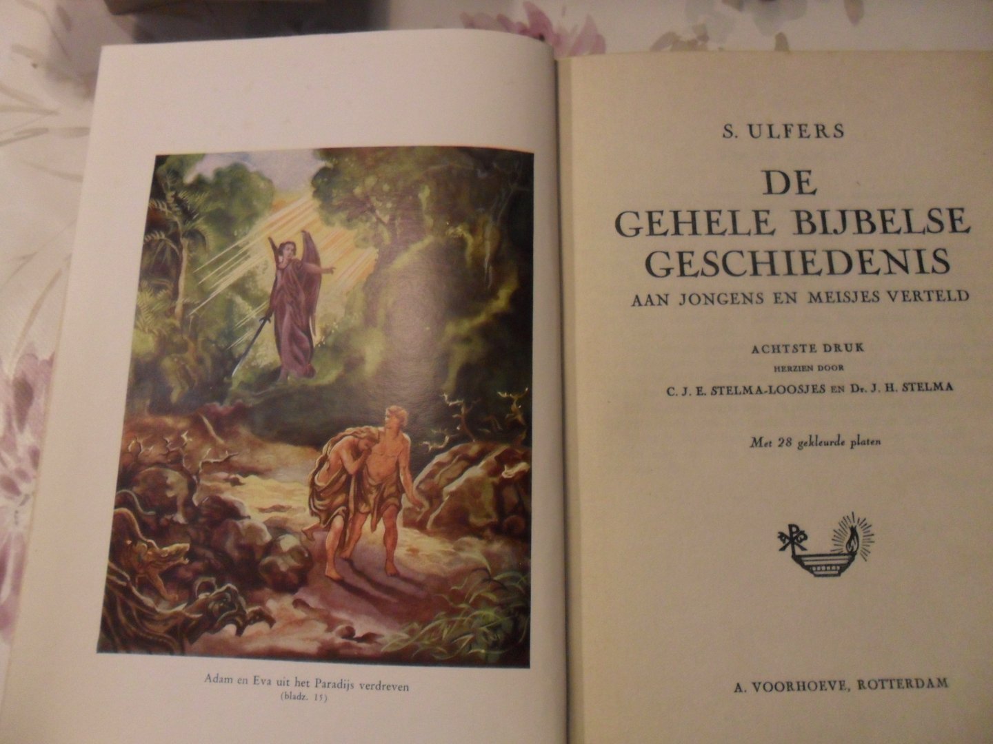 Ulfers S. / herzien door Stelma-Looshes en J.H. Stelma - De Bijbelse geschiedenis aan jongens en meisjes verteld