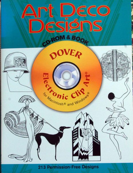 Marty Noble - Art Deco Designs,CD-ROM & Book