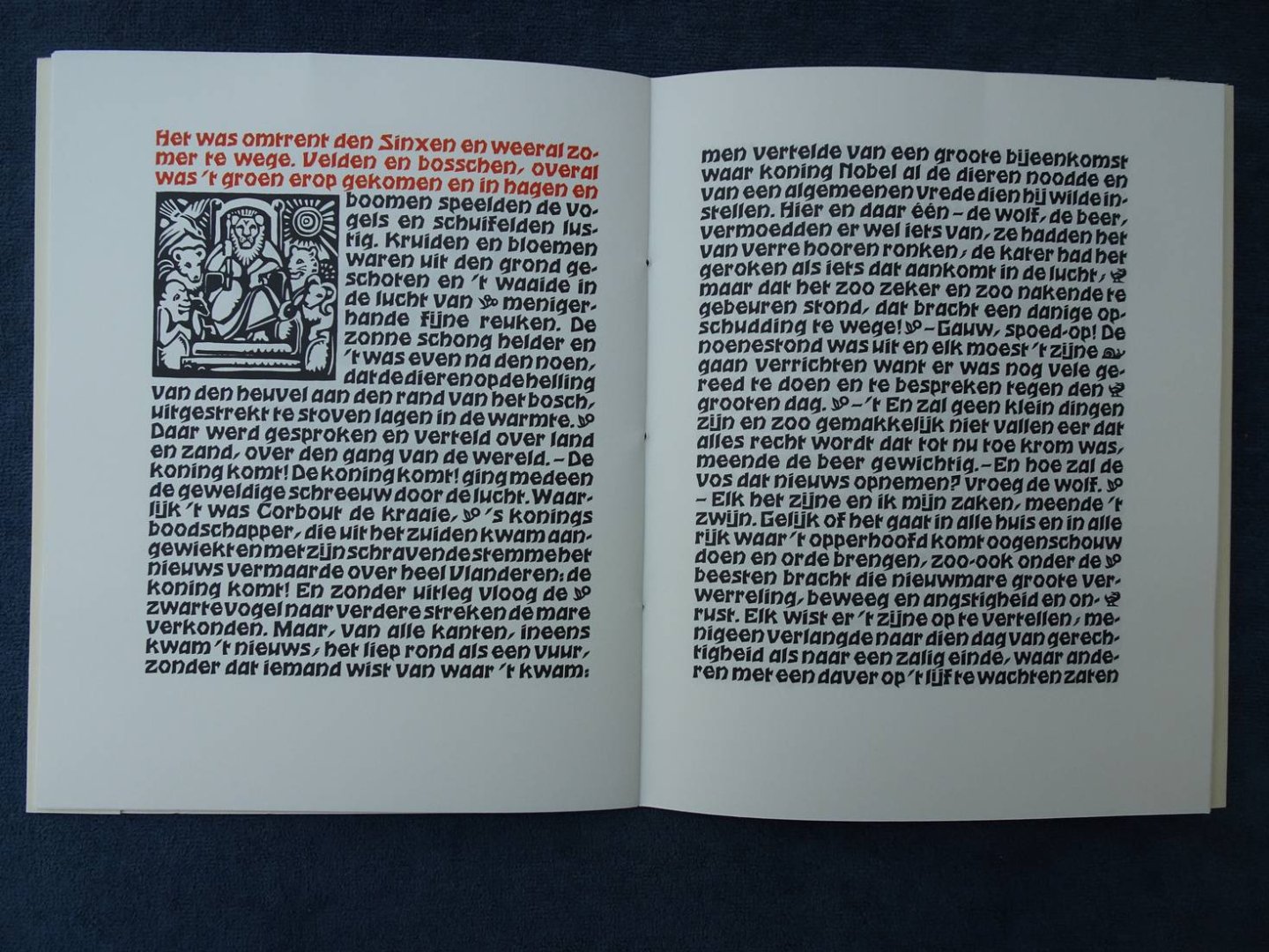 Everaers, P.F.W.H. (sam.). - Reinaert de Vos naar de verschillende uitgaven van het middeleeuwse epos herwrocht door Stijn Streuvels en André van der Vossen.