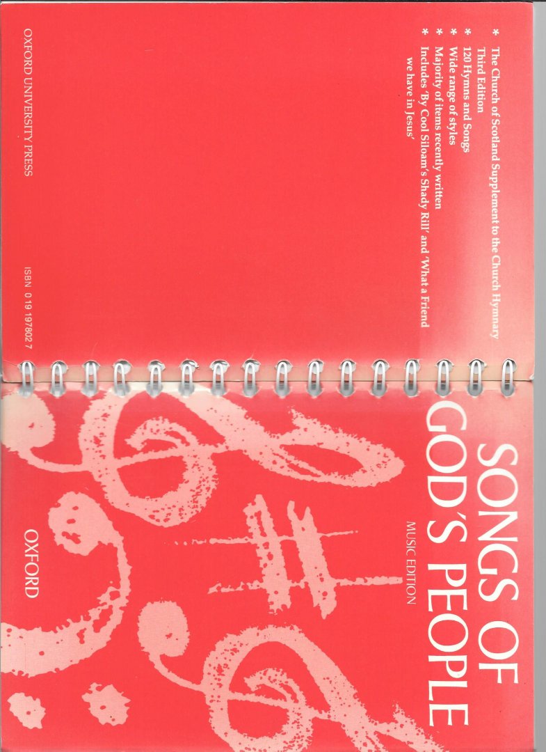 Church of Scotland - Songs of God's People: The Church of Scotland Supplement to the Church Hymnary