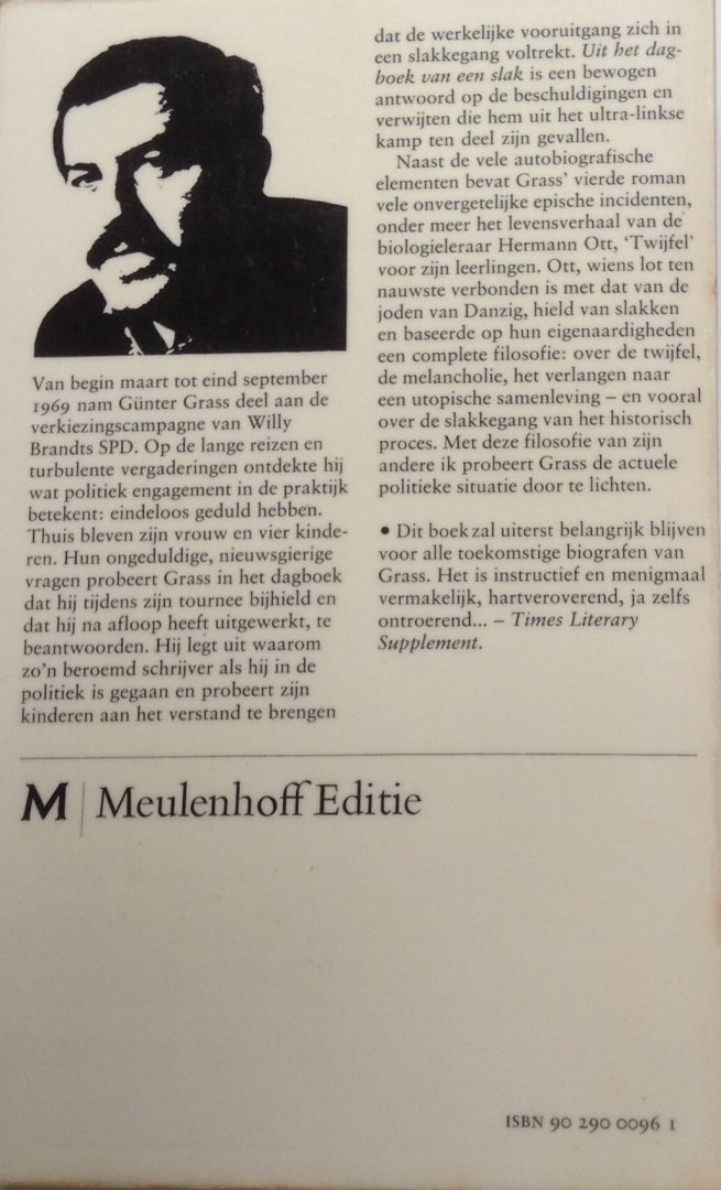 Grass, Günter - Uit het dagboek van een slak