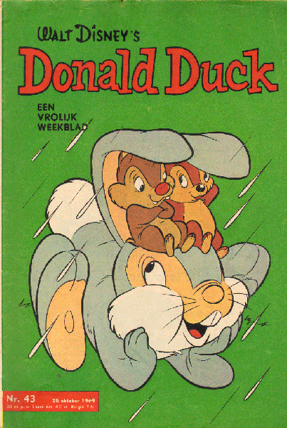 Disney, Walt - Donald Duck 1969 nr. 43 , 25 oktober , Een Vrolijk Weekblad,  goede staat