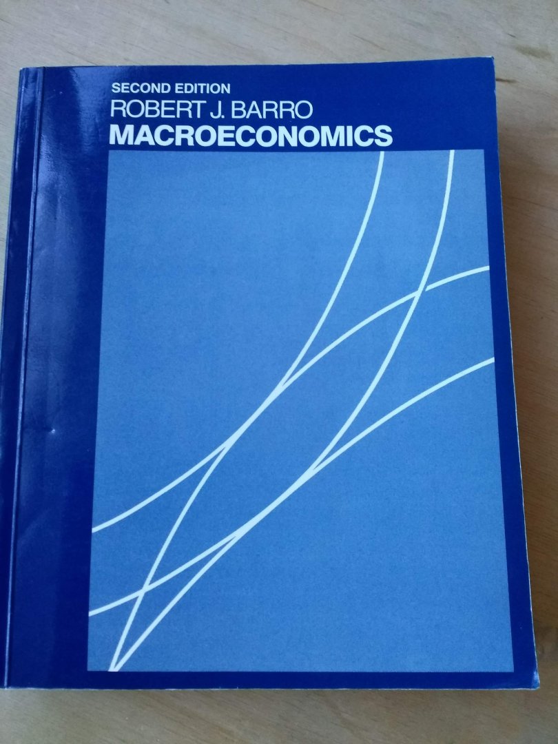 Barro, Robert .J. - Macroeconomics