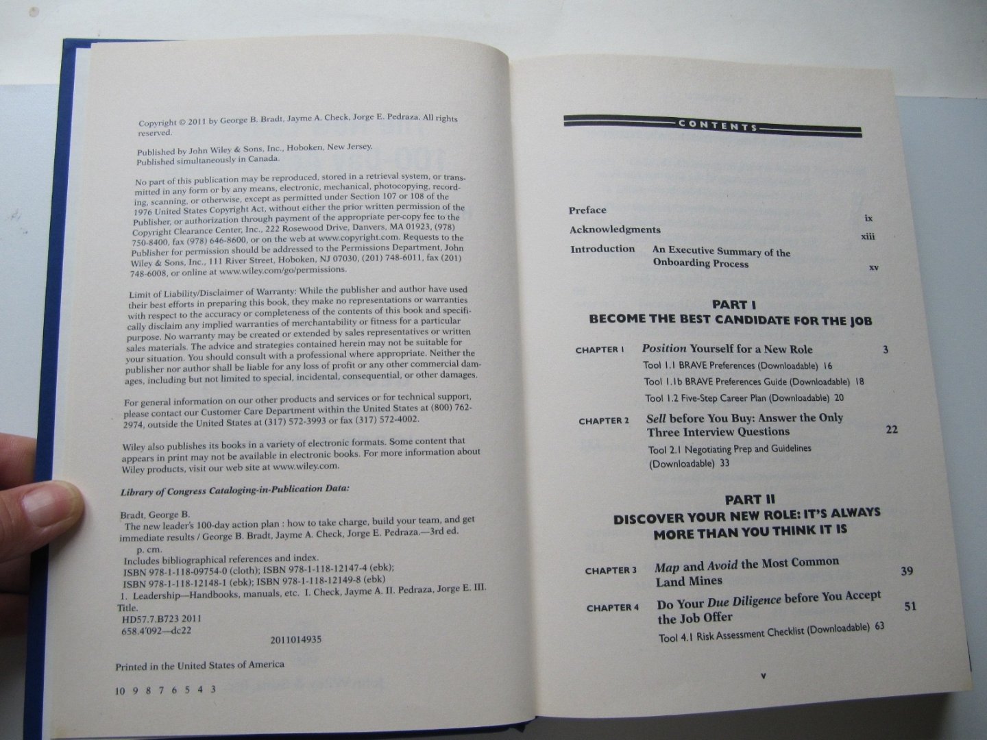 George B. Bradt, e.a. - The New Leader's 100-Day Acton Plan -third edition