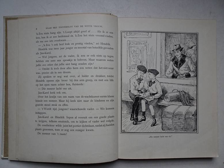 Boddaert, Marie. - Naar het tooverslot van de witte vrouw.